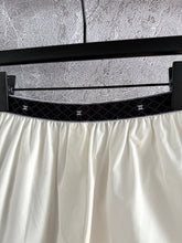 CC Short Ivory Black Cotton